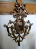 PETIT MIROIR EN BRONZE STYLE LOUIS XVI FIN XIXe
