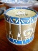 BOITE A POUDRE EN FORME DE TAMBOUR NAPOLEONIEN