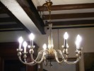 LUSTRE EN VERRE FACON MURANO