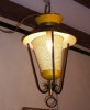 LANTERNE TOLE PERFOREE ANNEES 50/60