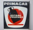 PRIMAGAZ PLAQUE EMAILLEE