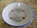 ASSIETTE PARLANTE XIXe