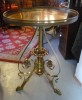 GUERIDON PIED METAL 1900