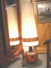 LAMPADAIRE CERAMIQUE ET TISSU DESIGN 70