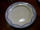 ASSIETTE PORCELAINE TOURNAI XVIIIe