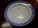 ASSIETTE PORCELAINE DE TOURNAI XVIIIe