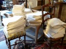 DIVERS DRAPS ANCIENS