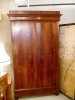 PETITE ARMOIRE PLACAGE ACAJOU