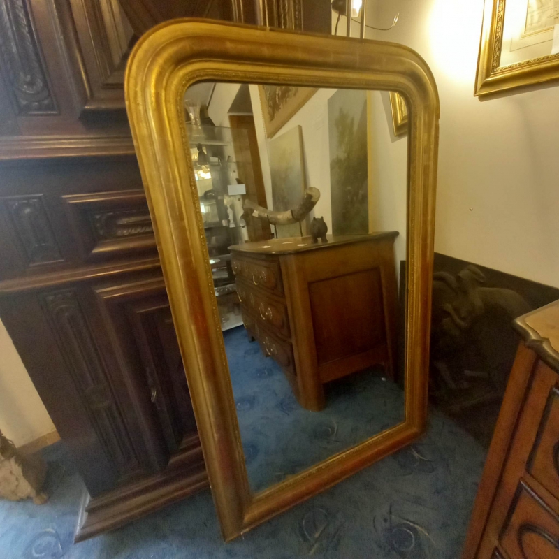 Miroir XIXe style Louis-Philippe