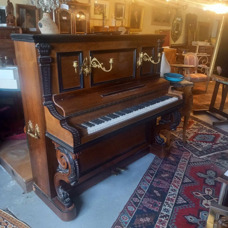 Grand Piano Droit Ruch, Fin XIXe 