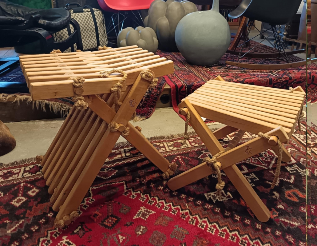 Ecofurn : Petites tables ou tabourets d'appoint