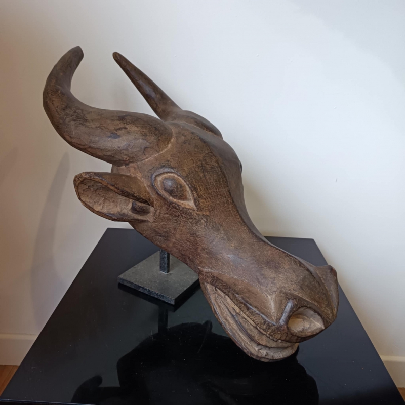 Bamilk, Cameroun : Masque Buffle