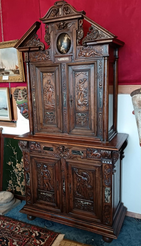 Cabinet Deux Corps � Retrait, Renaissance fin XVIe