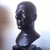 Paul Belmondo. Bronze Buste Peintre Edmond Heuz