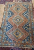 Anatolie : Grand Tapis Fond Nuanc Bleu