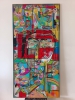 Boris Matussire : Composition Au Portrait Rouge 