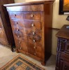 Semainier Noyer Et Placage Noyer. Ep. Restauration