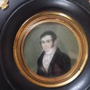 Miniature Portrait Homme Epoque Restauration