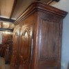 Armoire Chne Finement Sculpte, XIXe