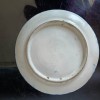 Assiette d�cor Japonisant Iris Fin XIXe / d�b. XXe