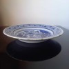 Delft XVIIIe Assiette Creuse Dcor En Bleu Paysage