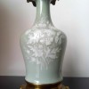Paire de Lampes Cladon Fin XIXe / Dbut XXe