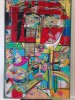 Boris Matussire : Composition Au Portrait Rouge 