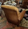 Fauteuil Club en Cuir, Annes 50