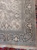 Tapis Inde Kashmir dcor persan fond vieux rose