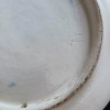 Assiette d�cor Japonisant Iris Fin XIXe / d�b. XXe