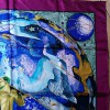 Carr� C�line en Soie Constellations Astrologiques