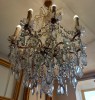 Lustre Pampilles  Neuf bras de Lumires