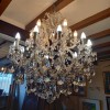 Grand Lustre  Pampilles 18 lumires