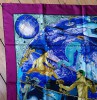 Carr� C�line en Soie Constellations Astrologiques