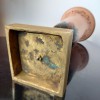 OPALINE MONTURE BRONZE, Epoque XIXe Restauration