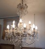 Lustre Quinze Lumires En Deux Rangs