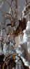 Lustre  Pampilles, huit feux en Chandelier + un